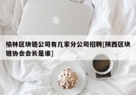 榆林区块链公司有几家分公司招聘[陕西区块链协会会长是谁]
